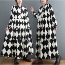 シャツワンピース ワンピース レディース ロングワンピース 春 長袖 ゆったり ロング丈 大きいサイズ きれいめ チェック柄 ロングシャツ 秋(4)