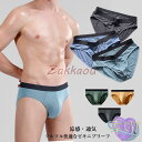 フ 前閉じ ビキニパンツ 3枚セット メンズ ビキニショーツ ローライズ ビキニフ インナー 下着 柔か 快適 アンダーウェア 夏 涼しい