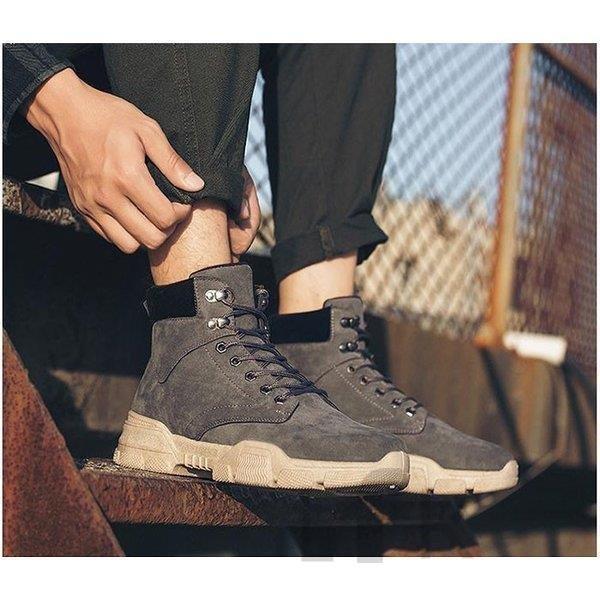 ワークブーツ メンズ ショートブーツ ハイカット レースアップシューズ メンズ靴 エンジニアーツ 大き..