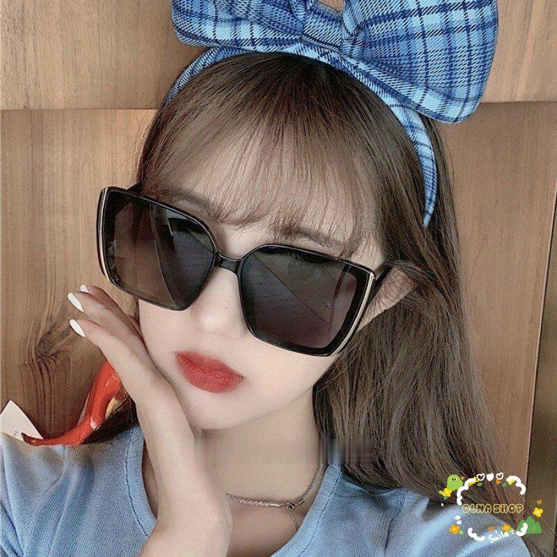 新しいバケーションウェーブアンチ紫外線偏光サングラス丸い顔大きな顔薄い波の春と夏韓国語版