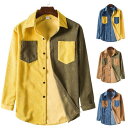 カジュアルシャツ シャツ 秋服 メンズ 長袖シャツ メンズシャツ トップス 秋冬 立ち襟 ゆったり おしゃれ