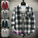 チェックシャツ メンズ カジュアル ネルシャツ シャツ 長袖 チェック柄 シャツ M~5XL