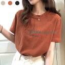 半袖Tシャツ レディース 夏 Tシャツ ゆったり サラサラ オーバーサイズ クルーネック サマーTシャツ おしゃれ 快適 夏Tシャツ ゆるTシャツ