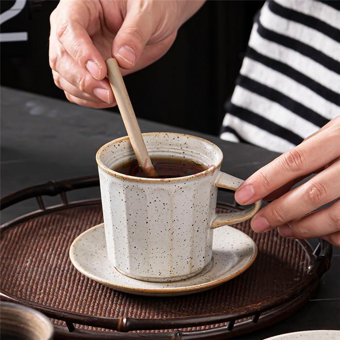 マグカップ 窯変カップ コーヒーカップ ソーサー付き 陶磁器 ティーカップ セラミック 陶器 おしゃれ 食器 キッチン用品 200ml プレゼント ギフト