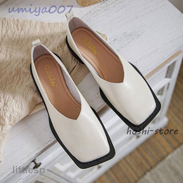 Shoes - パンプス　レディース革靴　女性　フラット　春夏秋冬　オールシーズン　疲れない　履きやすい　革靴　シューズ　歩きやすい　 婦人靴
