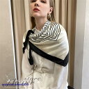 シルク タッチ スカーフ レディース 春 夏 秋 冬 用 サテン 生地 馬 馬車 柄 正方形70*70cm