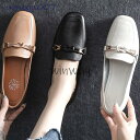 パンプス レディース革靴 女性 フラット 春夏秋冬 オールシーズン 本革 滑り止め 疲れない 履きやすい 革靴 シューズ 歩きやすい 婦人靴