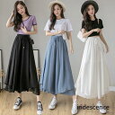 ガウチョパンツ コーデ 40代 夏 9分丈 ワイドパンツ レディース ボトムス ズボン スカート風 大きいサイズ 体型カバー きれいめ ゆったり 美脚 着痩せ ...