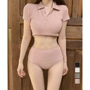 夏 水着レディース ビキニ2点セット 韓国風(4)