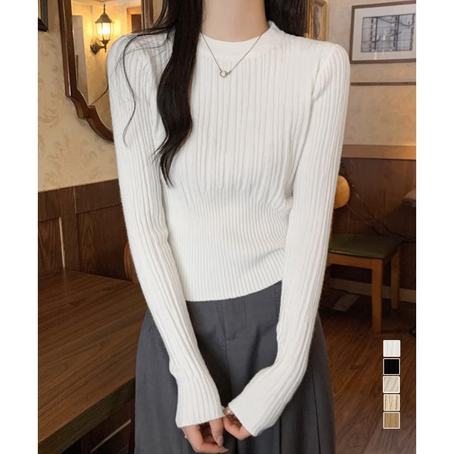 秋冬 ニットトップス レディースきれいめ【ゆうパケット】