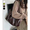 トートバッグ レディース 大容量 PU(4)