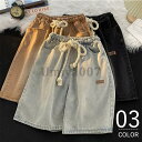 デニム ショートパンツ メンズ ハーフパンツ 夏服 ジーンズ カジュアルパンツ 5分丈 短パンおしゃれ 大きいサイズ 半ズボン ゆったり 通気 イージーパンツ