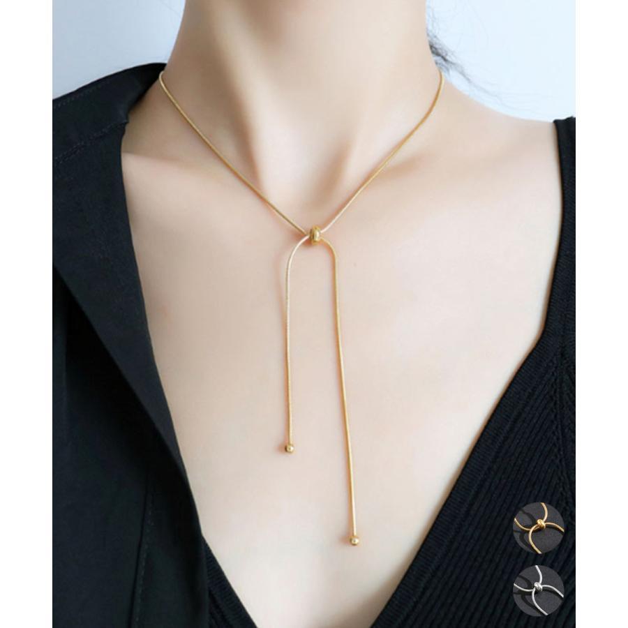 ロングネックレス ラリエット