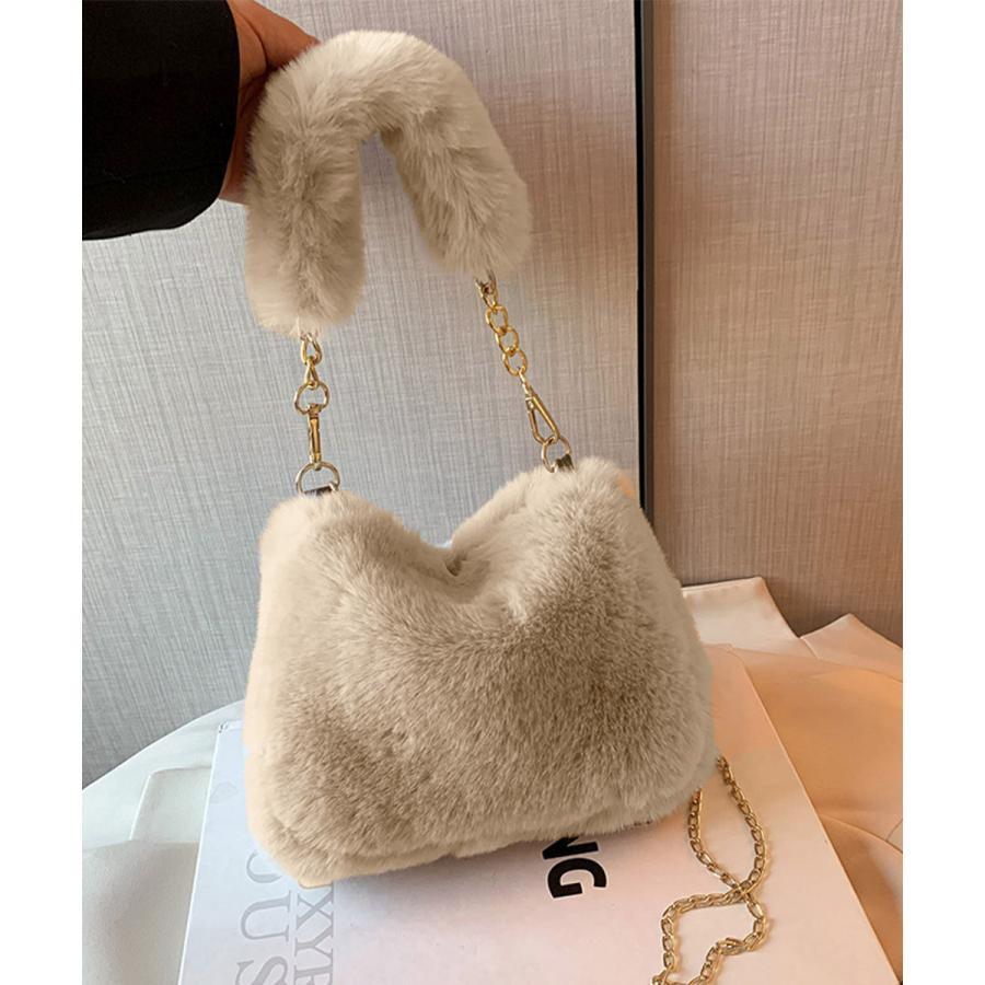 ファーバッグ チェーンショルダーバッグのサムネイル