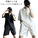 短パン 夏 旅行 半袖 薄手 上下セット 大きいサイズ メンズ 上下セット メンズ 半袖 大きいサイズ セットアップ セットアップ ゆったり 接触冷感