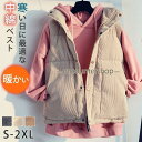 中綿ベスト レディース ベスト 中綿 ダウン風 アウター 秋新作 冬新作 秋冬 冬服 暖かい ジャケット 防寒着
