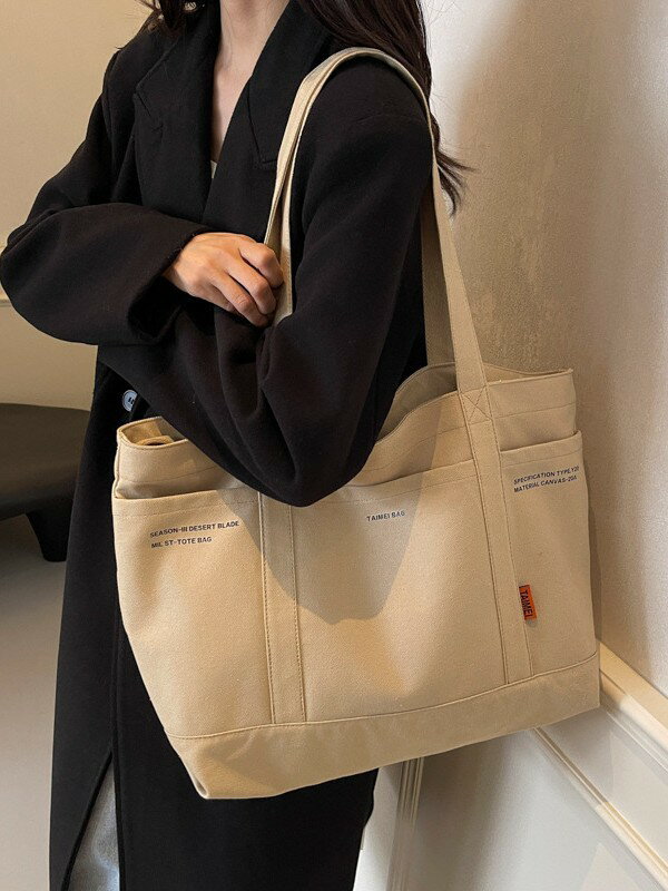 トートバッグレディース軽量ファスナ...