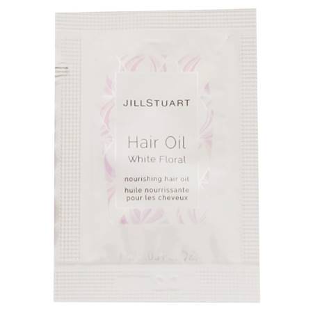 ジル スチュアート ヘアオイル ★送料無料★お試しパウチ★ジルスチュアート ヘアオイル ホワイトフローラル(1ml)