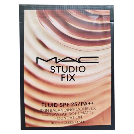 ★送料無料★お試しパウチ★マック スタジオ フィックス フルイッド SPF 25/PA++ NC20(1.5ml)