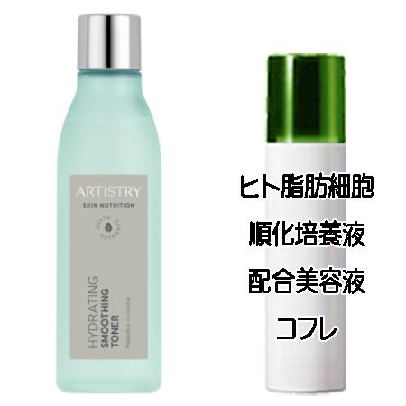 マザーズデイコフレ 送料込 アムウェイ アーティストリー スキンNT しっとり ローション(200mL) ヒト脂肪細胞美容液コフレ＜2503350018421＞