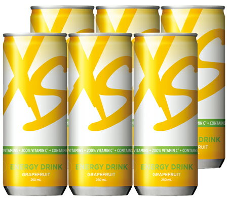 Amway アムウェイ XS エナジードリンク グレープフルーツ 250mL×6本