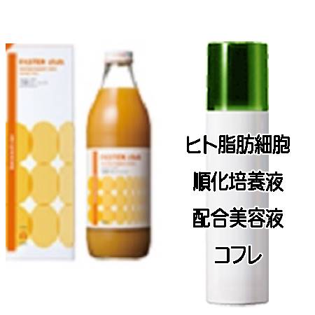 マザーズデイコフレ 送料込 イムダイン ファステンクラブ(プチ断食サポートジュース)(1000ml) ヒト脂肪細胞美容液コフレ※離島は送料かかります＜4571153368386＞