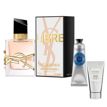 ★女子力UPコフレ/送料無料★イヴ・サンローラン リブレ オーデトワレ(50mL) ハンドクリームコフレ＜3614273321792＞