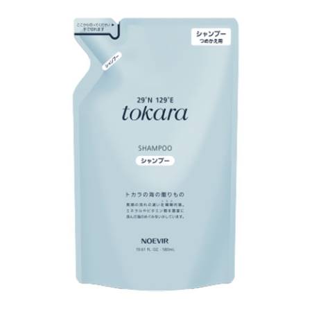 送料込 ノエビア トカラの海 トカラの海のシャンプー＜レフィル＞(580ml)