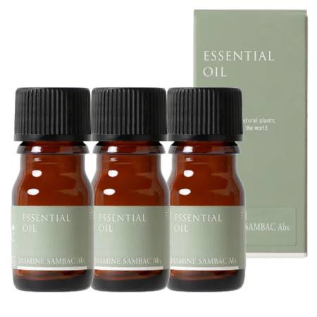 Tree of life 生活の木 エッセンシャルオイル ジャスミンサンバックAbs. 10％希釈 精油 3mL 3個セット ※外箱折りたたんでご発送※