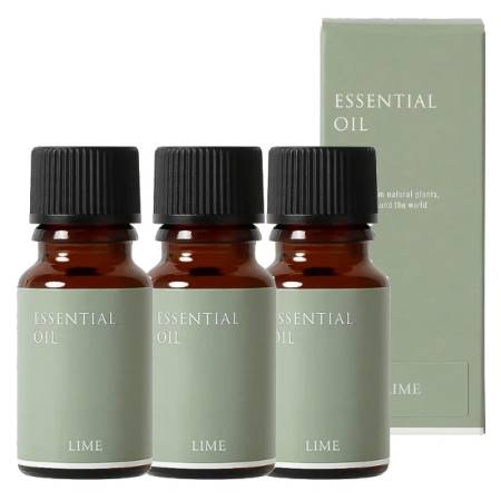 Tree of life 生活の木 エッセンシャルオイル ライム 精油 10mL 3個セット ※外箱折りたたんでご発送※