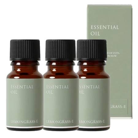 Tree of life 生活の木 エッセンシャルオイル レモングラス・東インド型 精油 10mL 3個セット ※外箱折りたたんでご発送※