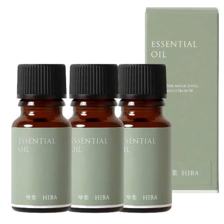 Tree of life 生活の木 エッセンシャルオイル 檜葉 ヒバ 精油 10mL 3個セット ※外箱折りたたんでご発送※