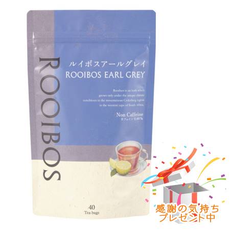 Tree of life 生活の木 ルイボスアールグレイ ティーバッグ 40ヶ入 プレゼント付
