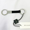 ブルガリ キーケース・キーリング カーフスキン キーホルダー レディース メンズ ブラック 282704 BVLGARI