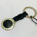 ブルガリ キーケース・キーリング カーフスキン キーホルダー レディース メンズ ブラック 32764 BVLGARI