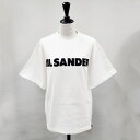 ジルサンダー 半袖 Tシャツ オーバー ロゴ JIL SANDER ロゴT クルーネック レディース ホワイト ジル・サンダー jilsander 半袖tシャツ ブランド ロゴtシャツ おしゃれ レディースロゴTシャツ レディース半袖トップス レディース半袖tシャツ J02GC0001 J45148