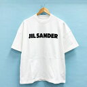 ジルサンダー ジルサンダー 半袖 Tシャツ ロゴ T-シャツ メンズ ホワイト J21GC0001J45148 JIL SANDER