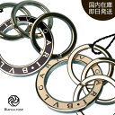 【 全品5%OFFクーポン P2倍】ブルガリ キーリング メタル 3連 キーケース レディース メンズ ブランド 高級 シンプル おしゃれ ブラック ホワイト ...