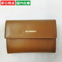 【7/13(日)10時~62時間限定ポイント5倍】【訳あり】 ジルサンダー 折りたたみ財布 財布 レディース ブランド 三つ折り財布 高級財布 レディース 高級 ブランド 折り畳み財布 おしゃれ さいふ 本革 婦人 オシャレ J07UI0009 P5355 JIL SANDER SSS SSS