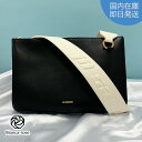 【 5%OFFクーポン】【訳あり】JIL SANDER ジルサンダー バッグ ショルダーバッグ レディース メンズ BLACK 黒ショルダーストラップ クロスボ...