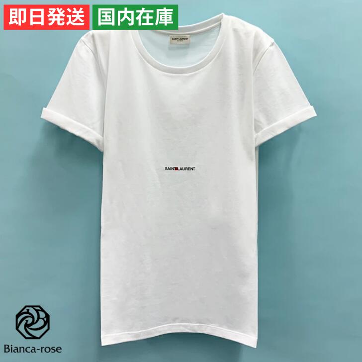 送料無料/関税込【SAINT LAURENT】半袖 ロゴ入りコットンTシャツ 楽天市場】saint laurent 半袖tシャツの通販