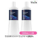 1日はエントリーでポイント3倍 ウエラ ウエロキソン パーフェクト +プラス (2剤)3% 1000mL×2本セット (医薬部外品) (国内正規品)