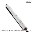 エントリーでポイント5倍! 最大1500円OFFクーポン クレイツイオン エアスリークカールアイロン (CIAI-BC02W) (国内正規品)