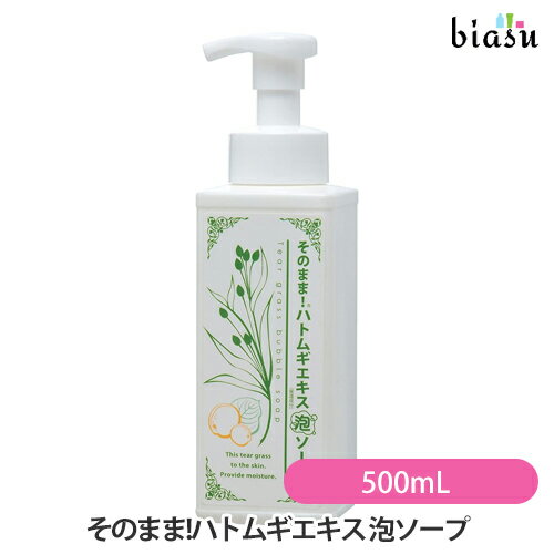 そのまま!ハトムギエキス 泡ソープ 500mL (国内正規品)