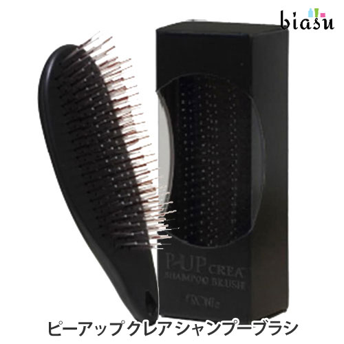 乐天商城 - マラソン期間中はP2倍+2品同時購入で100円OFFクーポン [★3営業日以内に出荷] P-UP CREA Shampoo Brush ピーアップ クレア シャンプーブラシ (国内正規品)