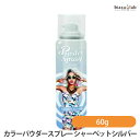 7/5 19時-24時全品2倍! 最大2000円OFFクーポン配布中! アレスカラーパウダースプレー シャーベットシルバー 60g (国内正規品)
