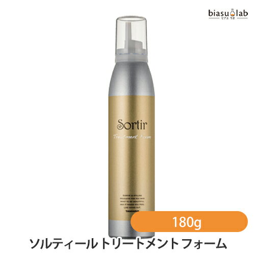 5日19時から5h限定P3倍+エントリーでP2倍 ソルティール トリートメント フォーム 180g (国内正規品)