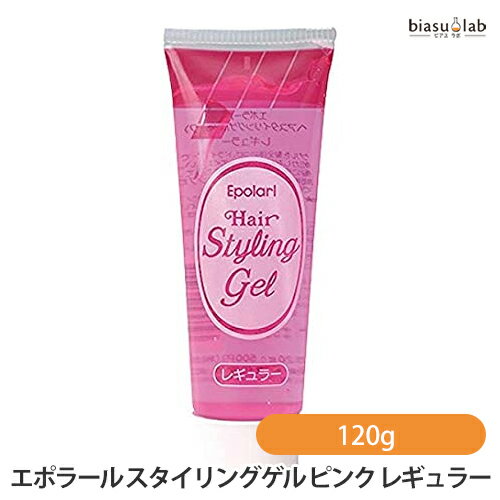 乐天商城 - マラソン期間中はポイント2倍 エポラール スタイリングゲル ピンク レギュラー 120g (国内正規品)