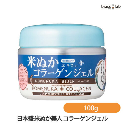 5日19時から5h限定P3倍+エントリーでP2倍 日本盛 米ぬか美人 コラーゲンジェル 100g (国内正規品)