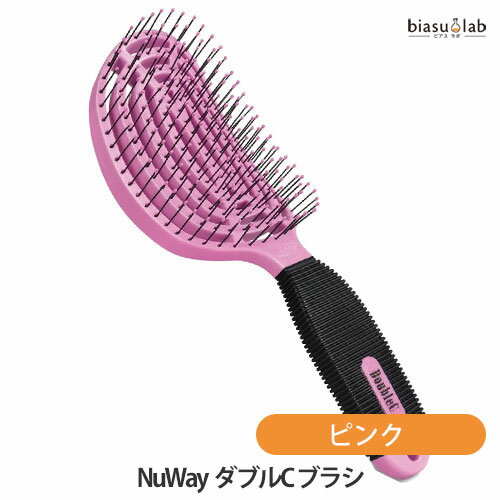 NuWay ニューウェイ DoubleC ダブルC ブラシ ピンク (国内正規品)
